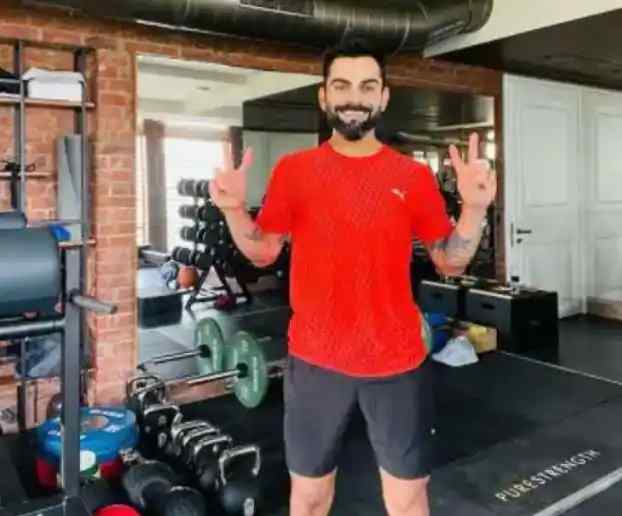 Virat Kohli Mumbai house gym