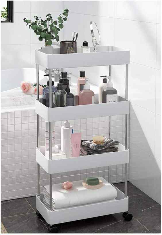 Bathroom shelves designe