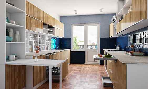 Parallel Kitchen Design