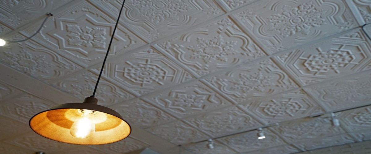 textured modern false ceiling design