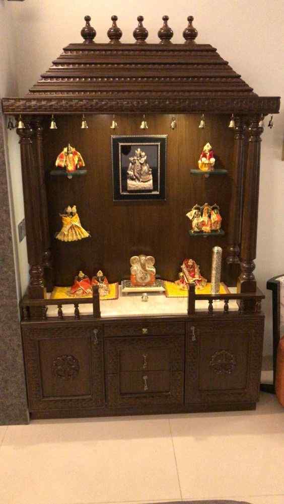 temple design for home