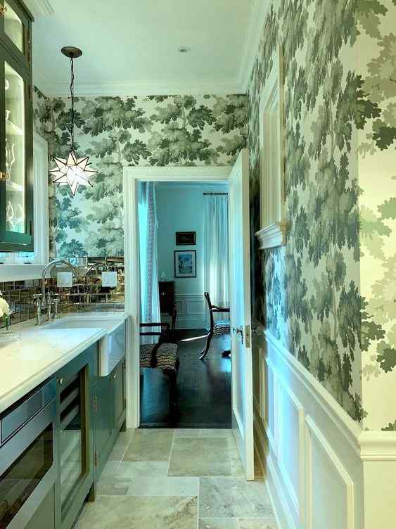 75 Small Wallpaper Bathroom Ideas Youll Love  August 2023  Houzz