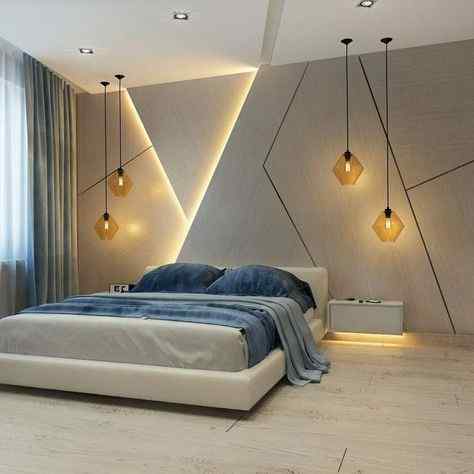 Stunning Bedroom Bed Back Design Ideas