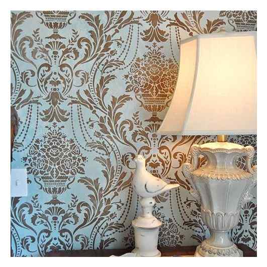 Wall Stencil Design Ideas