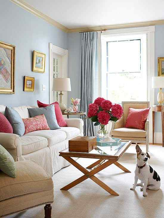Colour Combination for Drawing Room