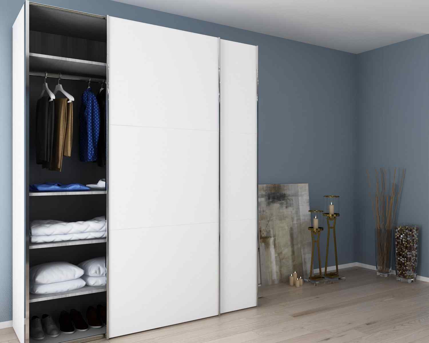 Trendy White Wardrobe Designs to Transform Your Space