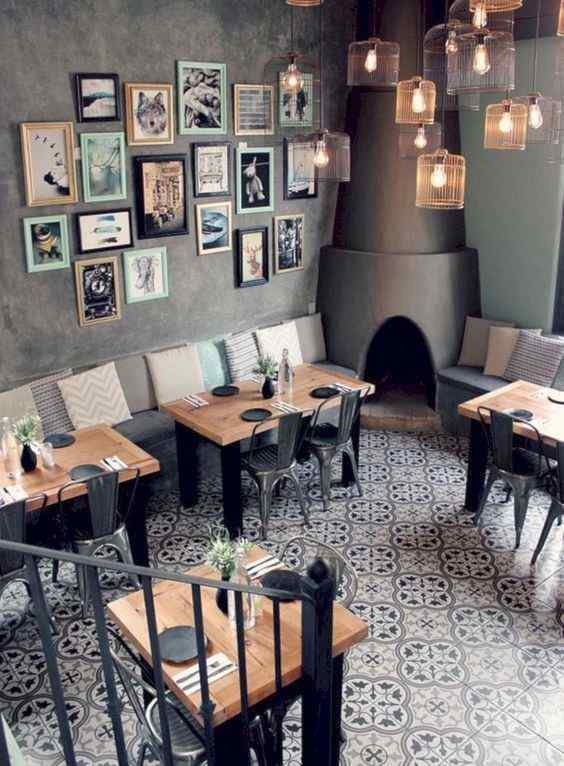 Modern cafe Interior Design