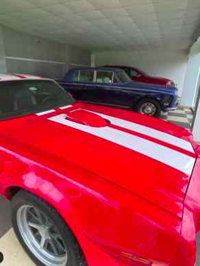 Lavish parking with expensive cars