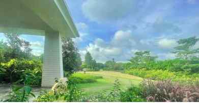 Stunning view of the backyard in the Dhoni farmhouse Ranchi area.