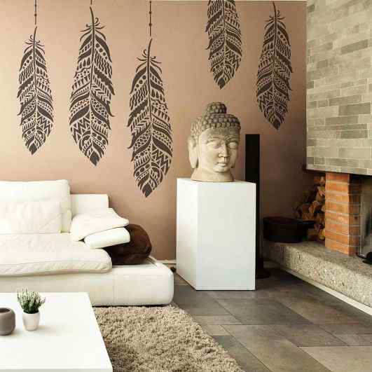 Wall Stencil Design Ideas