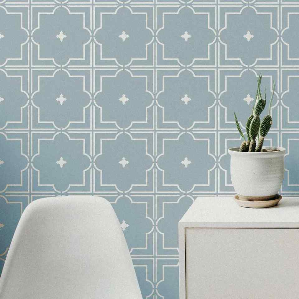 Wall Stencil Design Ideas