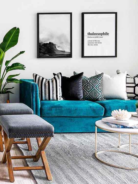 Colour Combinations for Living Room 