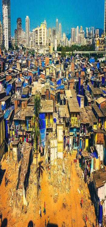 Slum Area In Mumbai