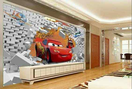 3d Wallpaper for Living Room