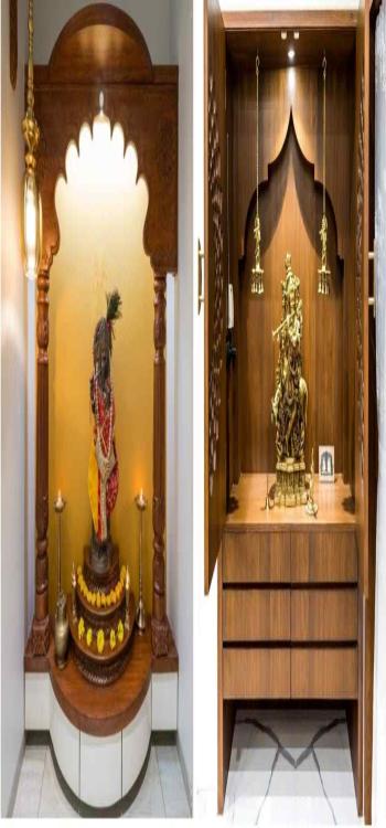 A Guide to Various Wooden Pooja Mandir Designs for Home