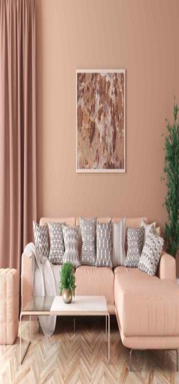 Living room and bedroom furniture colour combination