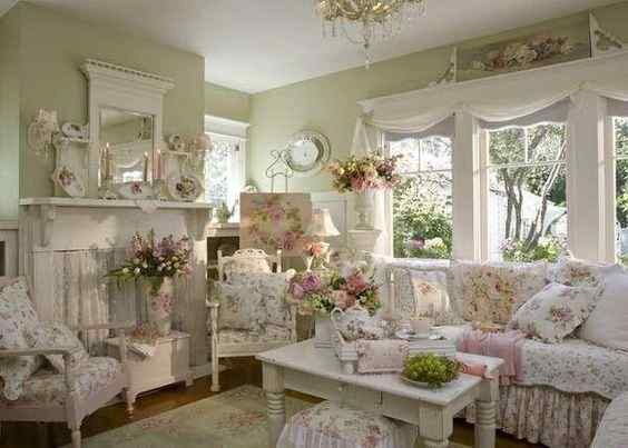 Shabby chic interior design