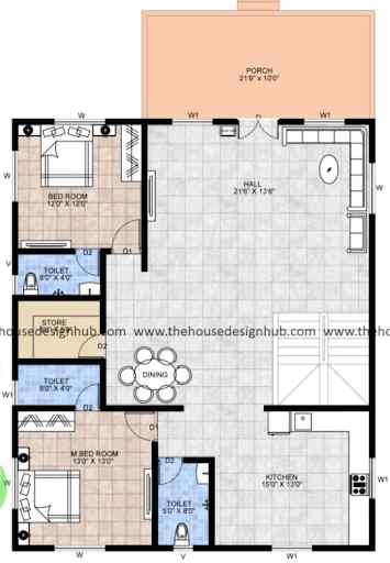 4BHK House Plans