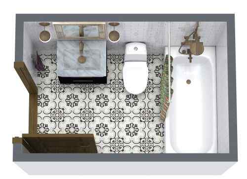  Bathroom Floor Plan