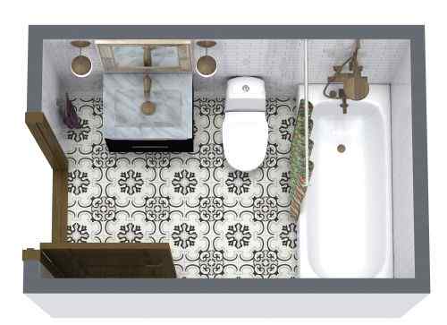 Bathroom Floor Plan