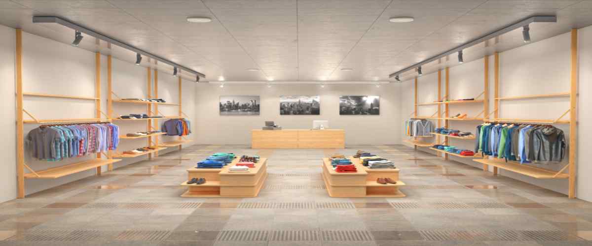 Small Cloth Shop Interior Designs Ideas