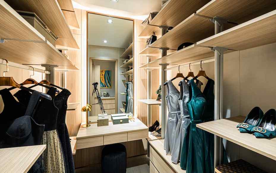 Wardrobe Design with Dressing Table