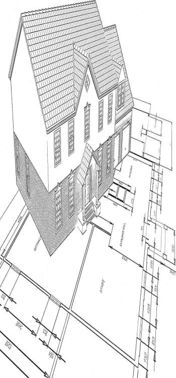 West-Facing House Plan
