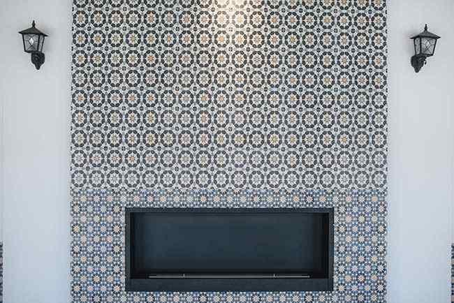 Front elevation 3D tiles