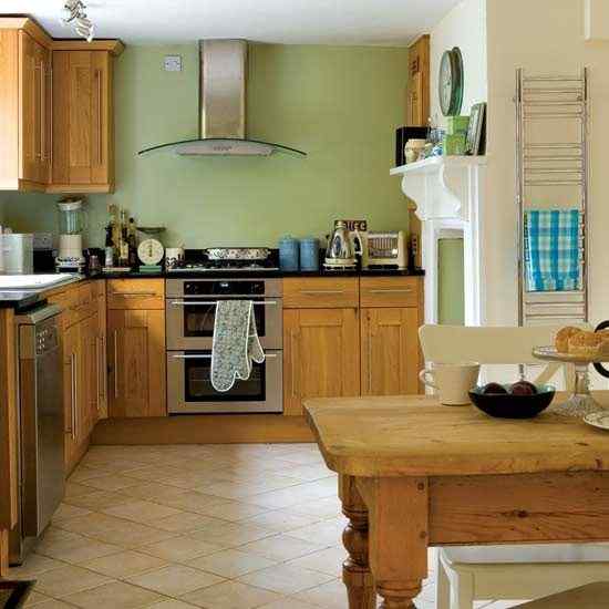 brown kitchen colour combination. 