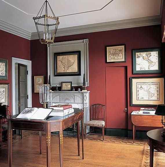 Red Wall Paint Combinations