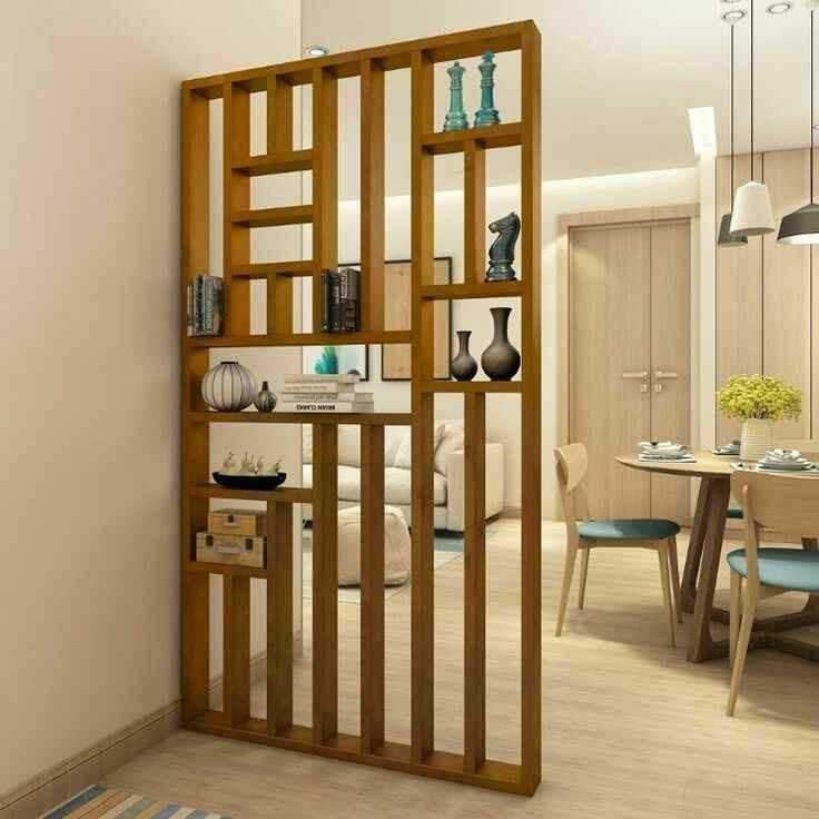 Wooden Partition Walls for Living Room to Design the Ideal Space
