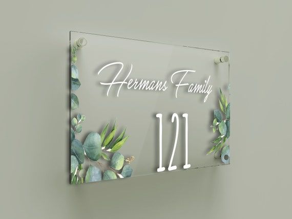 Acrylic Name Plate Designs