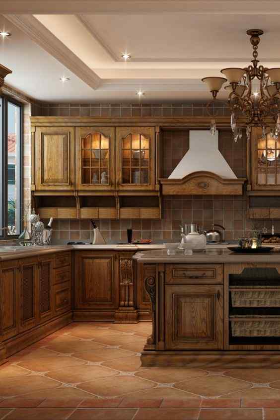Wooden Kitchen Design