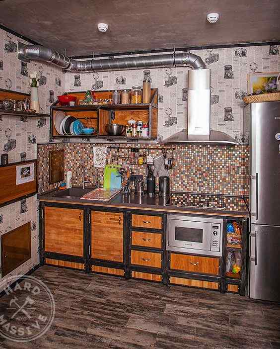 Wooden Kitchen Design