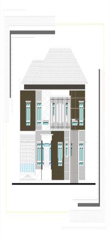 elevation designs for 2 floors building
