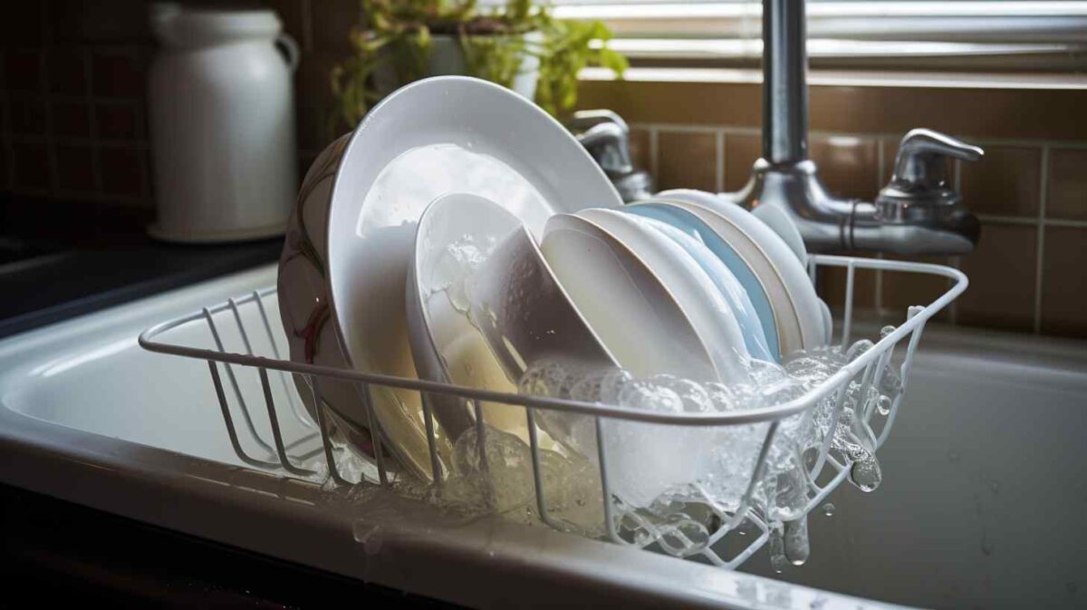 use powdered detergents to wash your oven rack