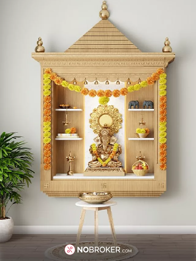 Stunning Wall Mandir Designs for Your Spiritual Corner
