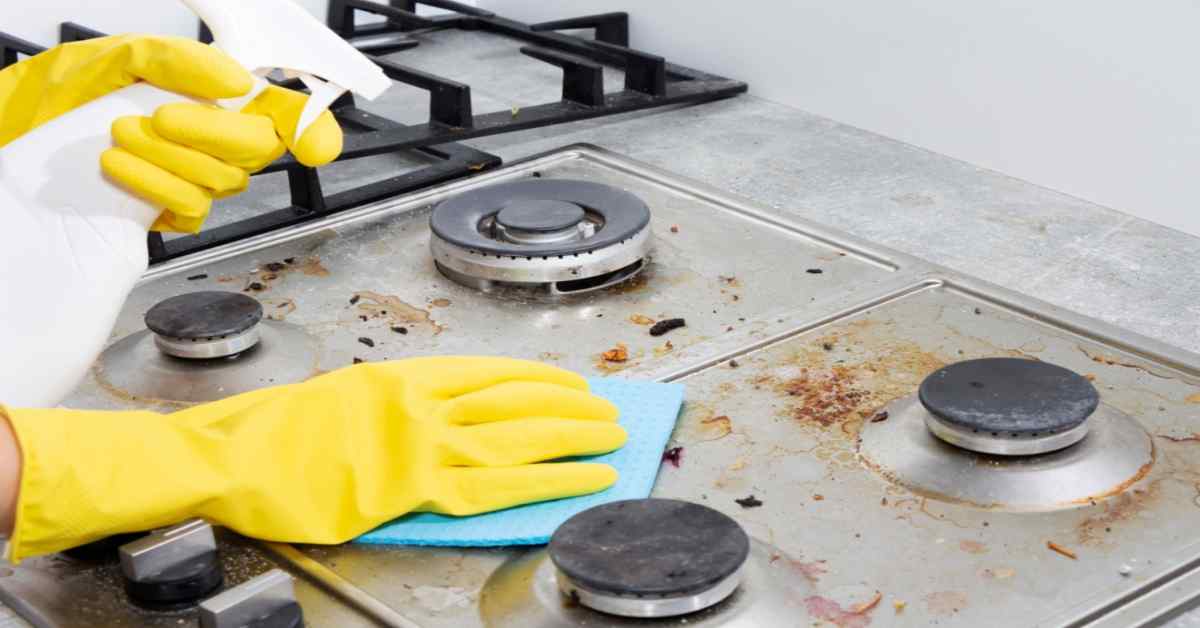How to Clean a Gas Stovetop
