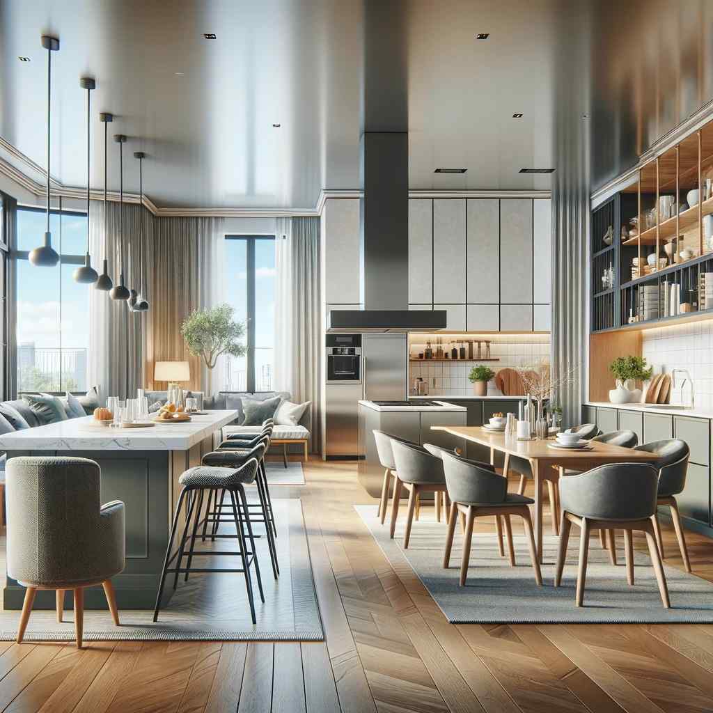 flexible-seating-open-kitchen-interior-design