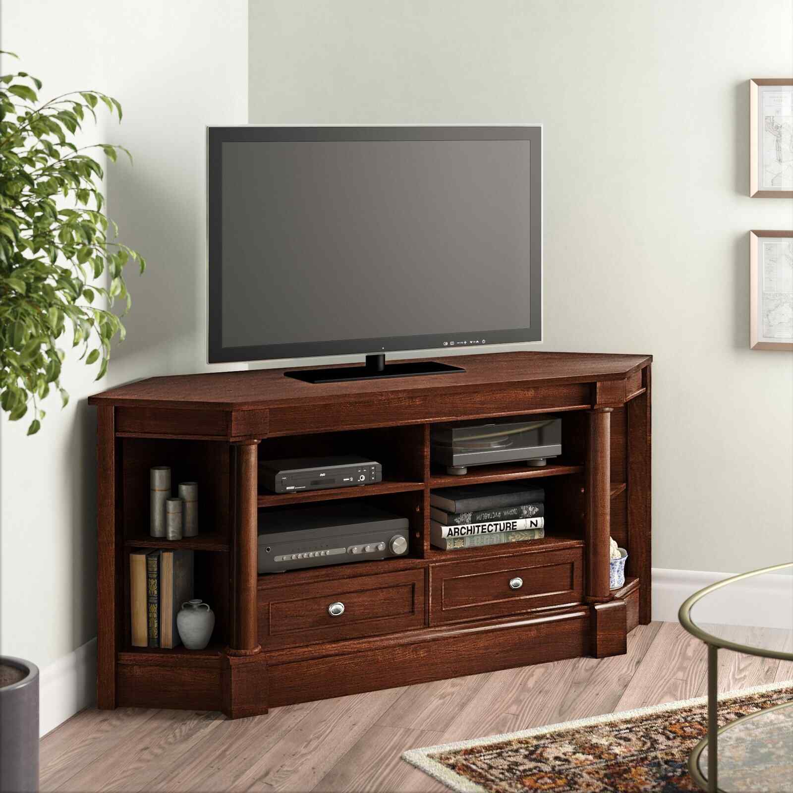 12 corner tv unit design ideas