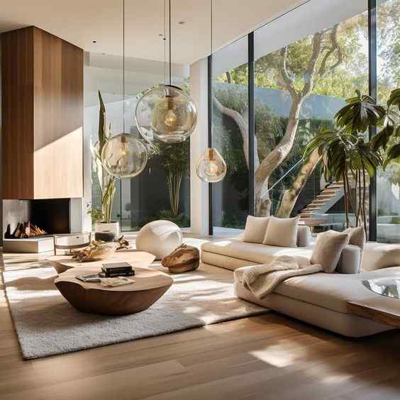 contemporary design for a living room