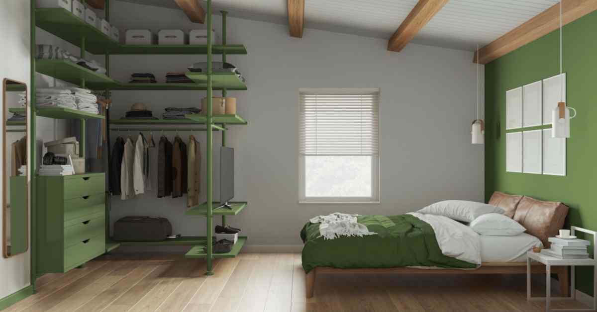 eco friendly bedroom almirah design