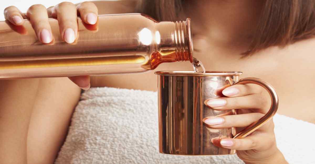 how to clean copper bottle