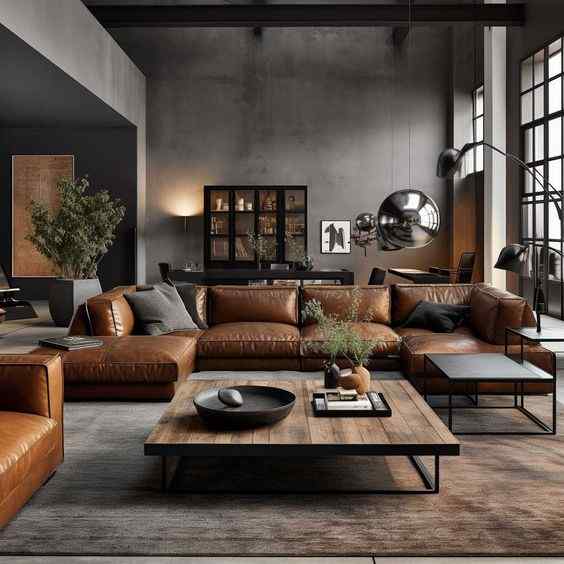 industrial design living room