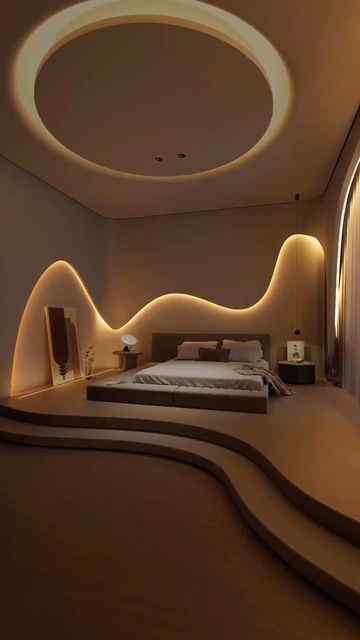 lighting interior design for bedroom