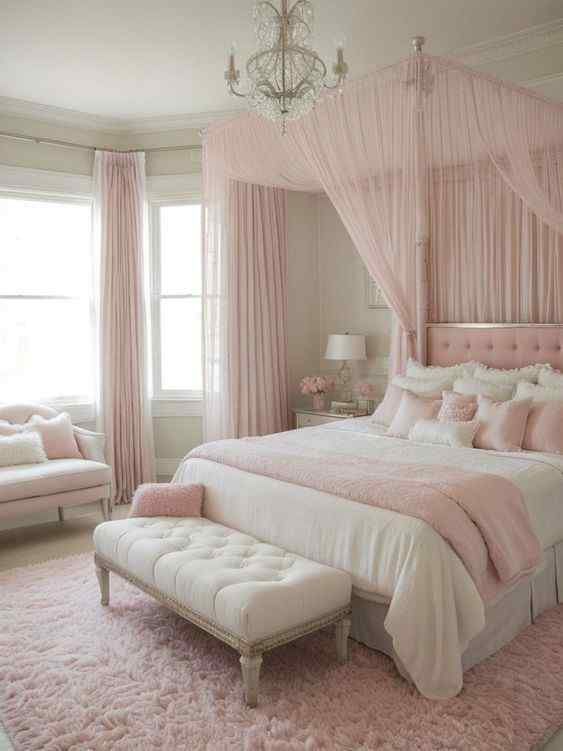pillows and throws for simple bedroom design