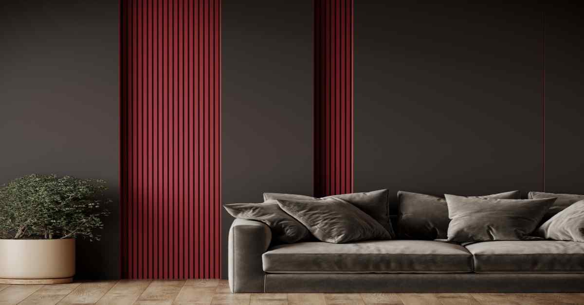 Striped Statement Wall Painting Design