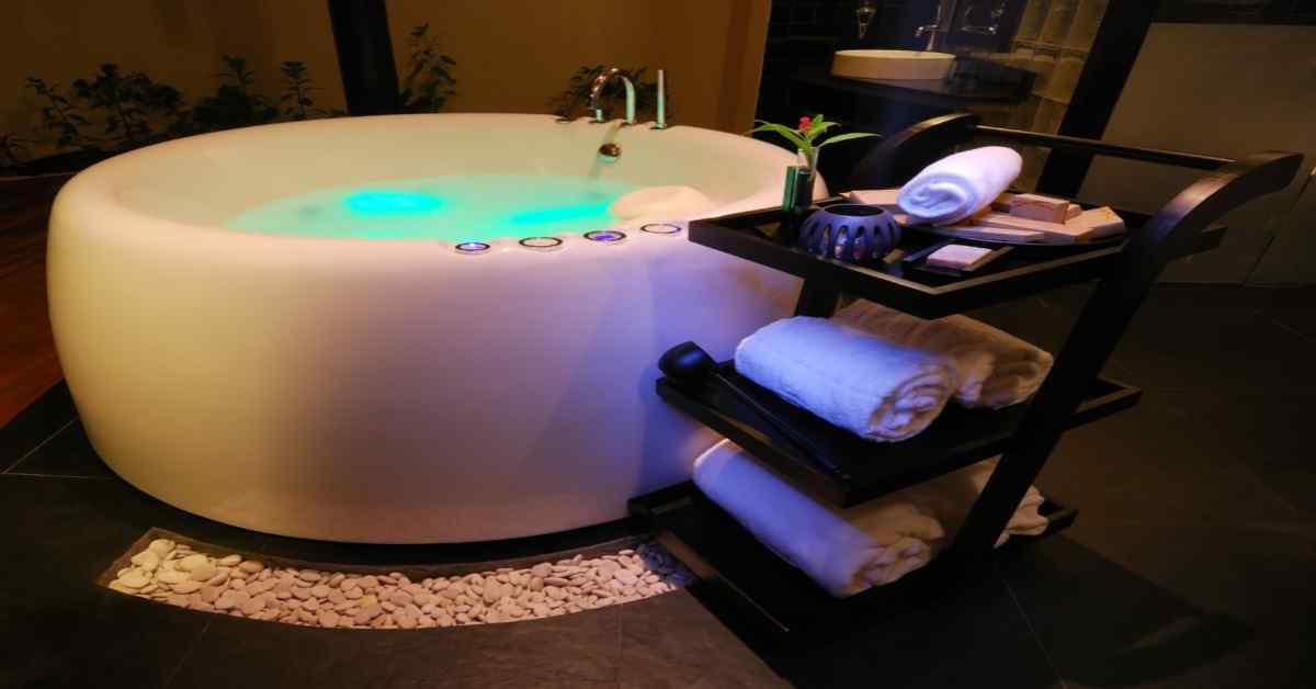 stylish rolling cart modern bathroom design