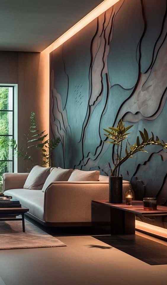 unique wall designs duplex house interior designs in india