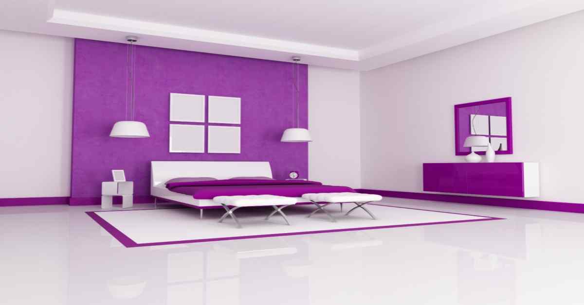 purple and white pop colour combination